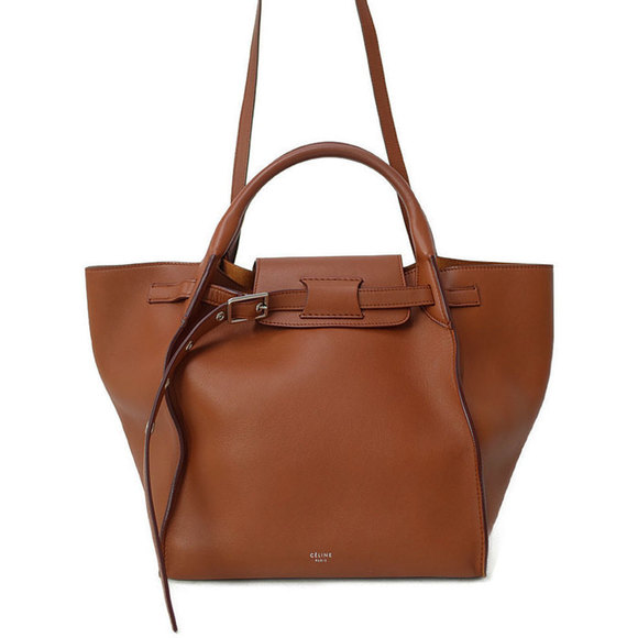 Celine Big Bag Small Long Strap 2way Bag Brown - Picture 1 of 9